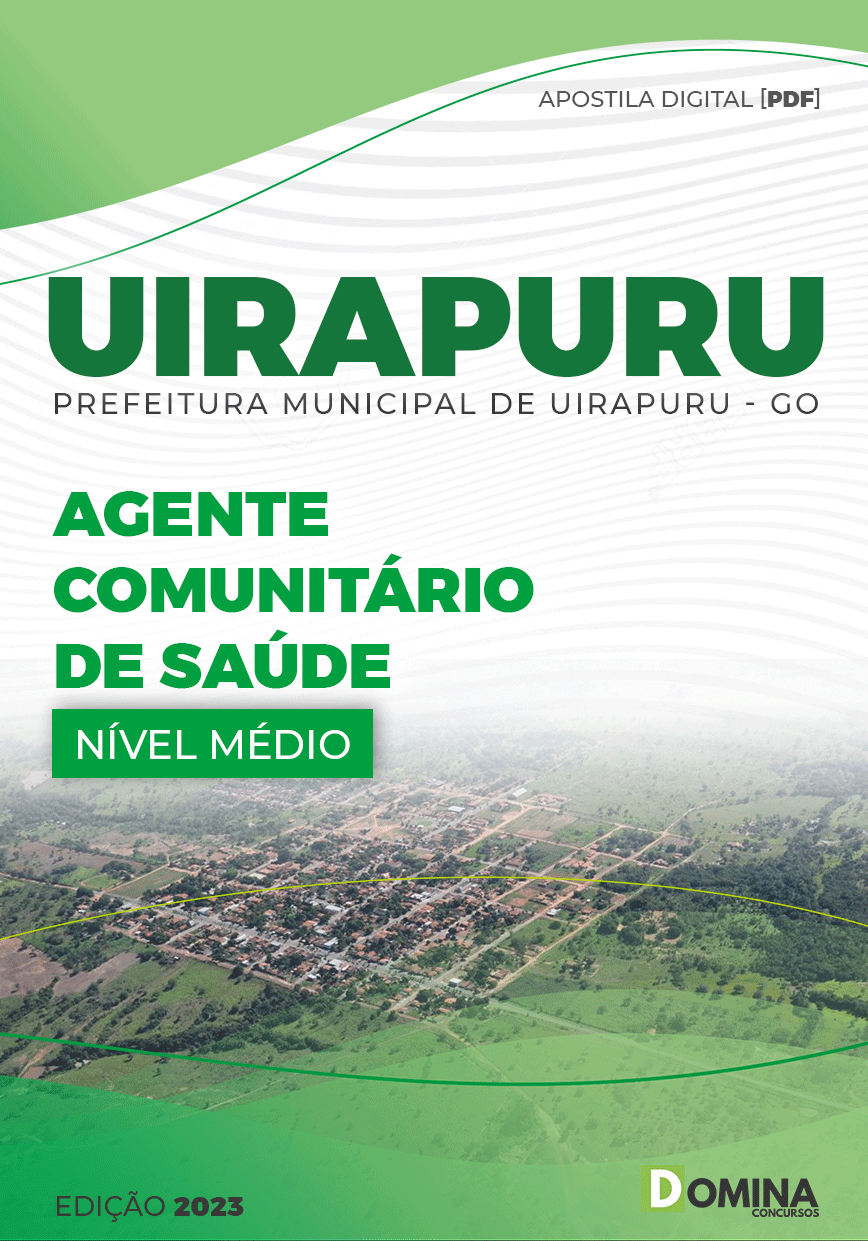 Apostila Pref Uirapuru GO 2023 Agente Comunitário Saúde