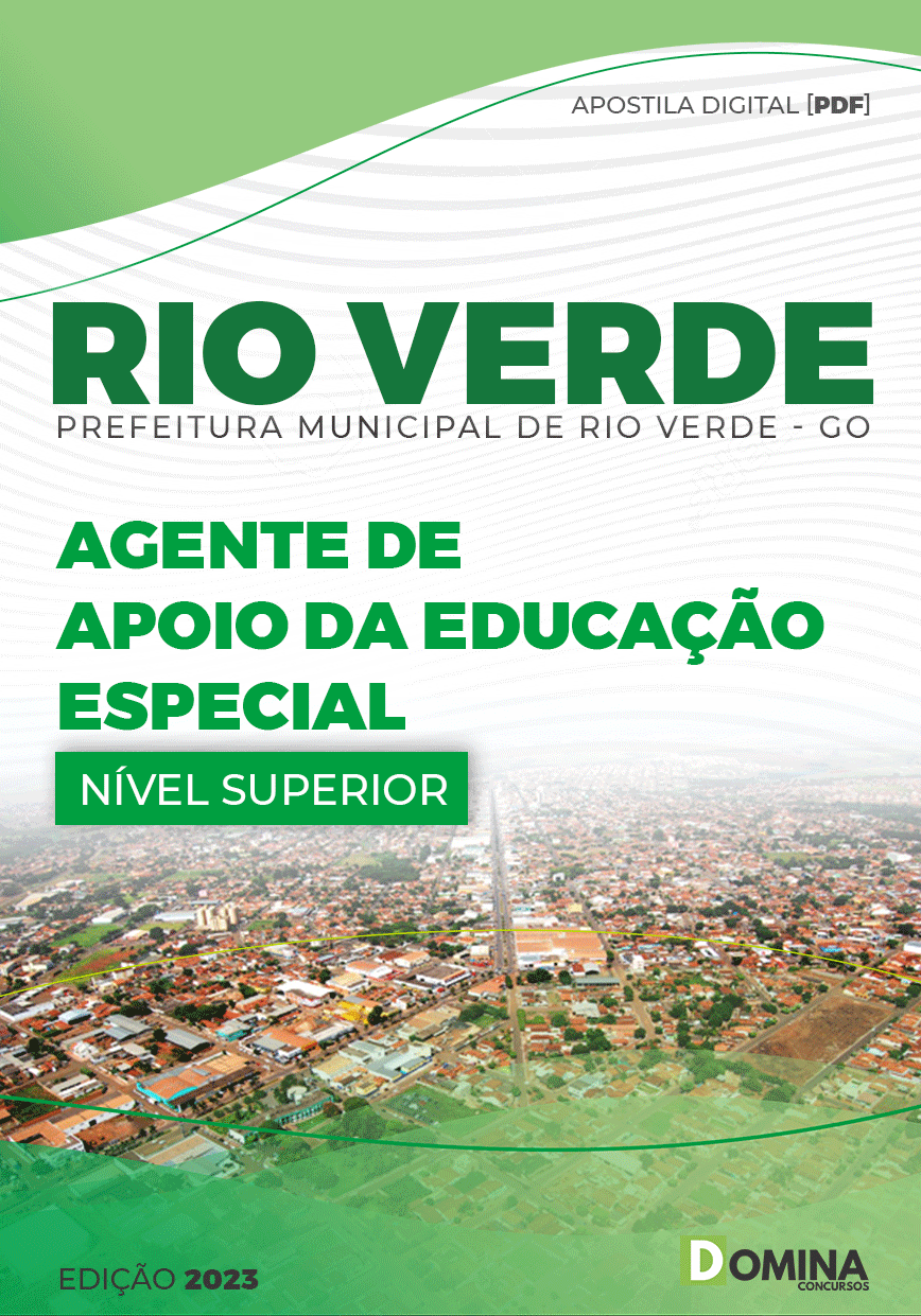 Apostila Pref Rio Verde GO 2023 Especialista Serviços Ambientais