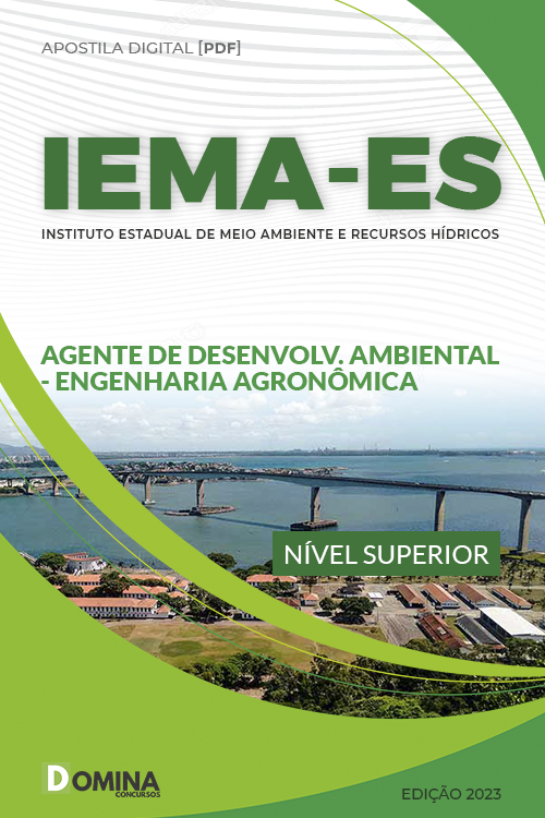 Apostila IEMA ES 2023 Analista Desenvolvimento Engenharia Ambiental