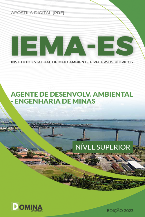 Apostila IEMA ES 2023 Analista Desenvolvimento Engenharia Minas