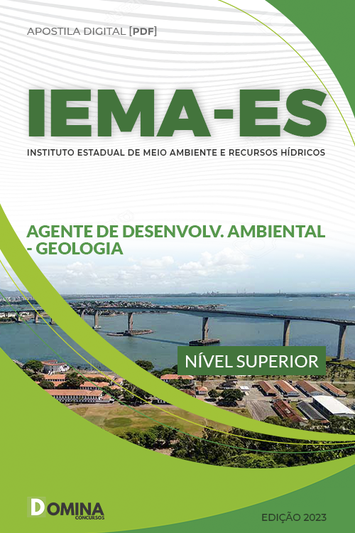 Apostila IEMA ES 2023 Analista Desenvolvimento Geologia