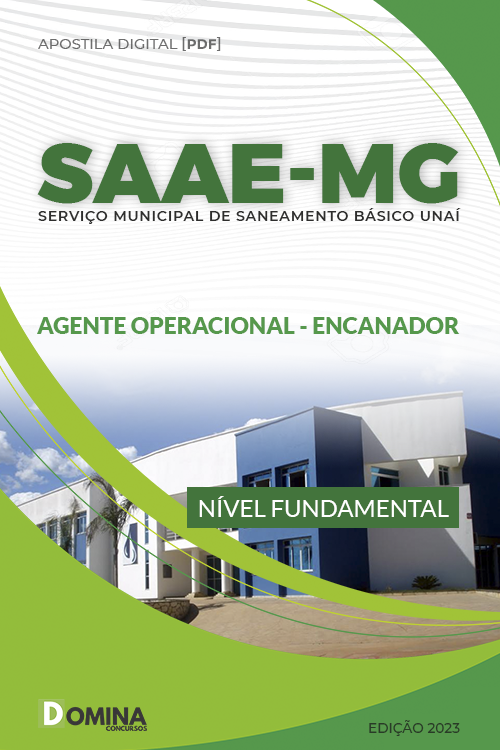 Apostila SAAE MG 2023 Agente Operacional Encanador