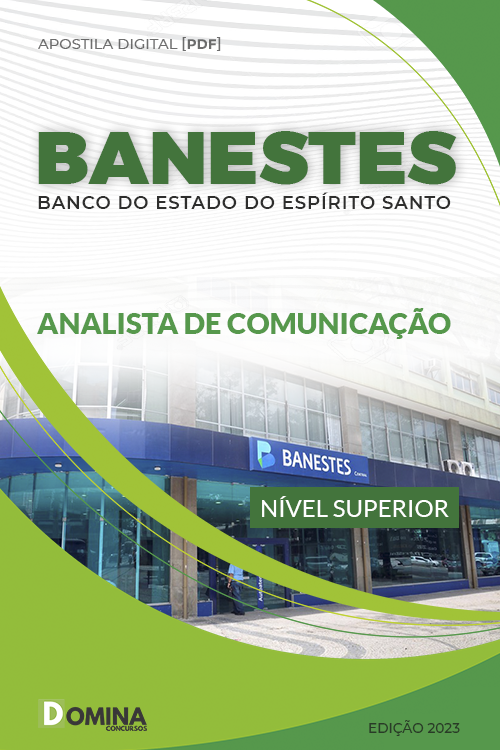 Apostila Digital BANESTES 2023 Analista Comunicação