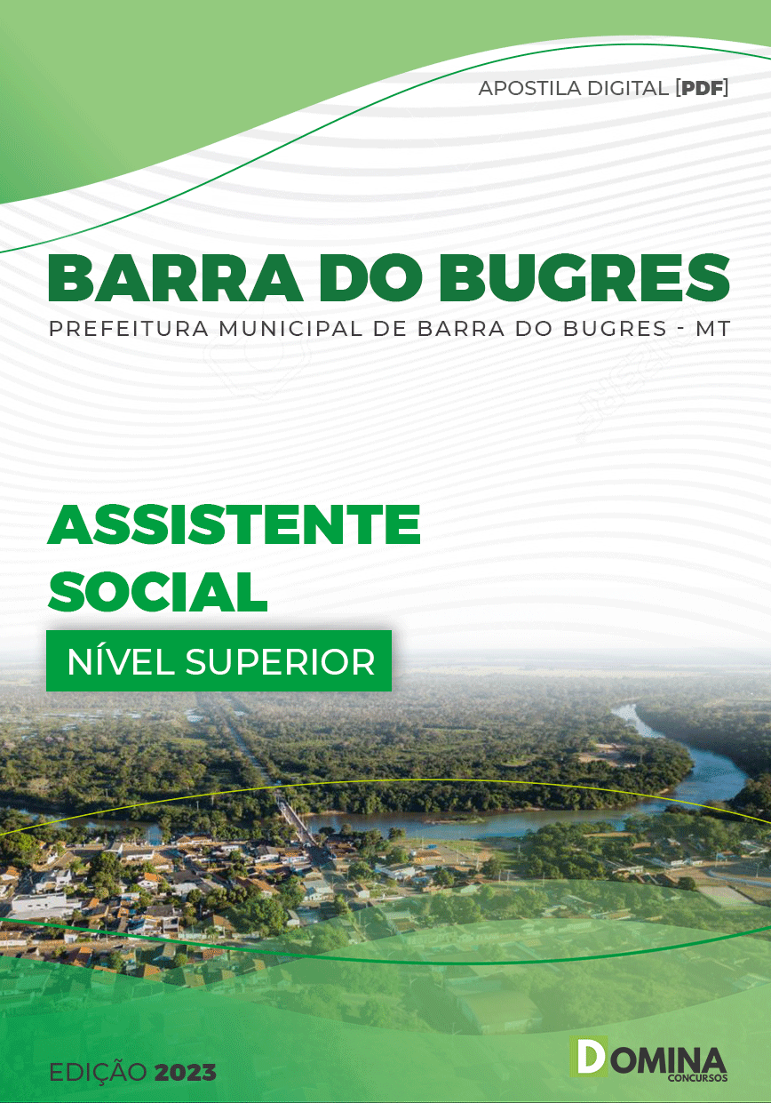 Apostila Pref Barra Bugres MT 2023 Assistente Social
