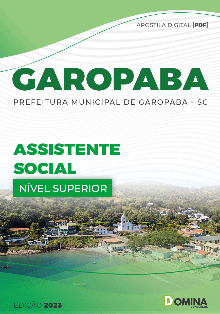 Apostila Concurso Pref Garopaba SC 2023 Assistente Social