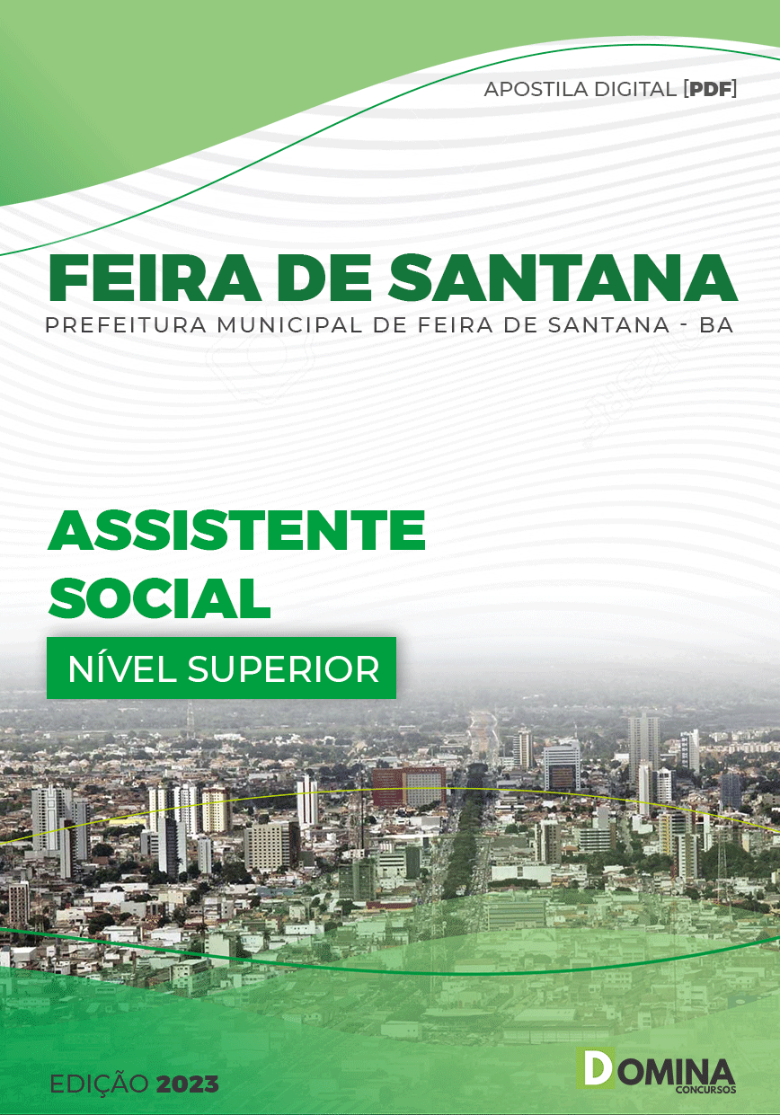 Apostila Digital Pref Feira Santana BA 2023 Assistente Social