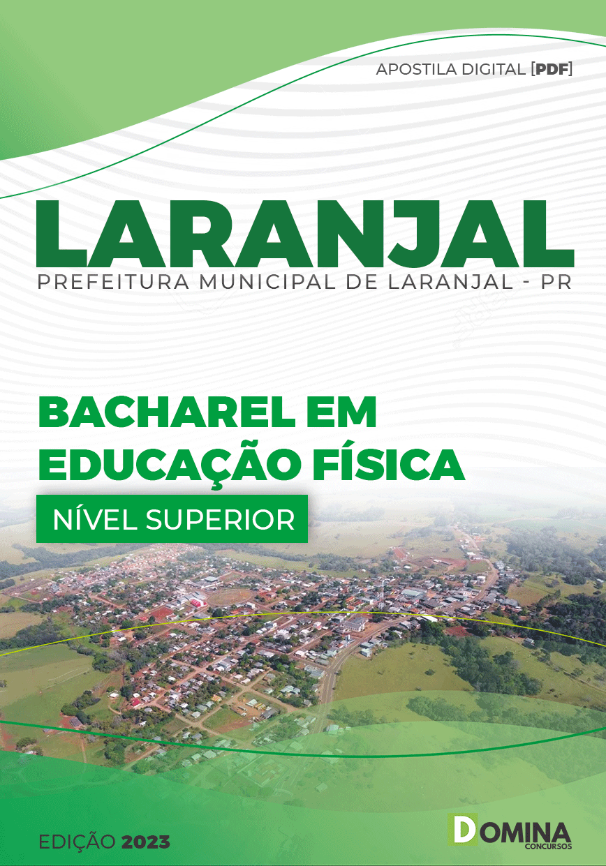 Apostila Pref Laranjal PR 2023 Bacharel Educação Física