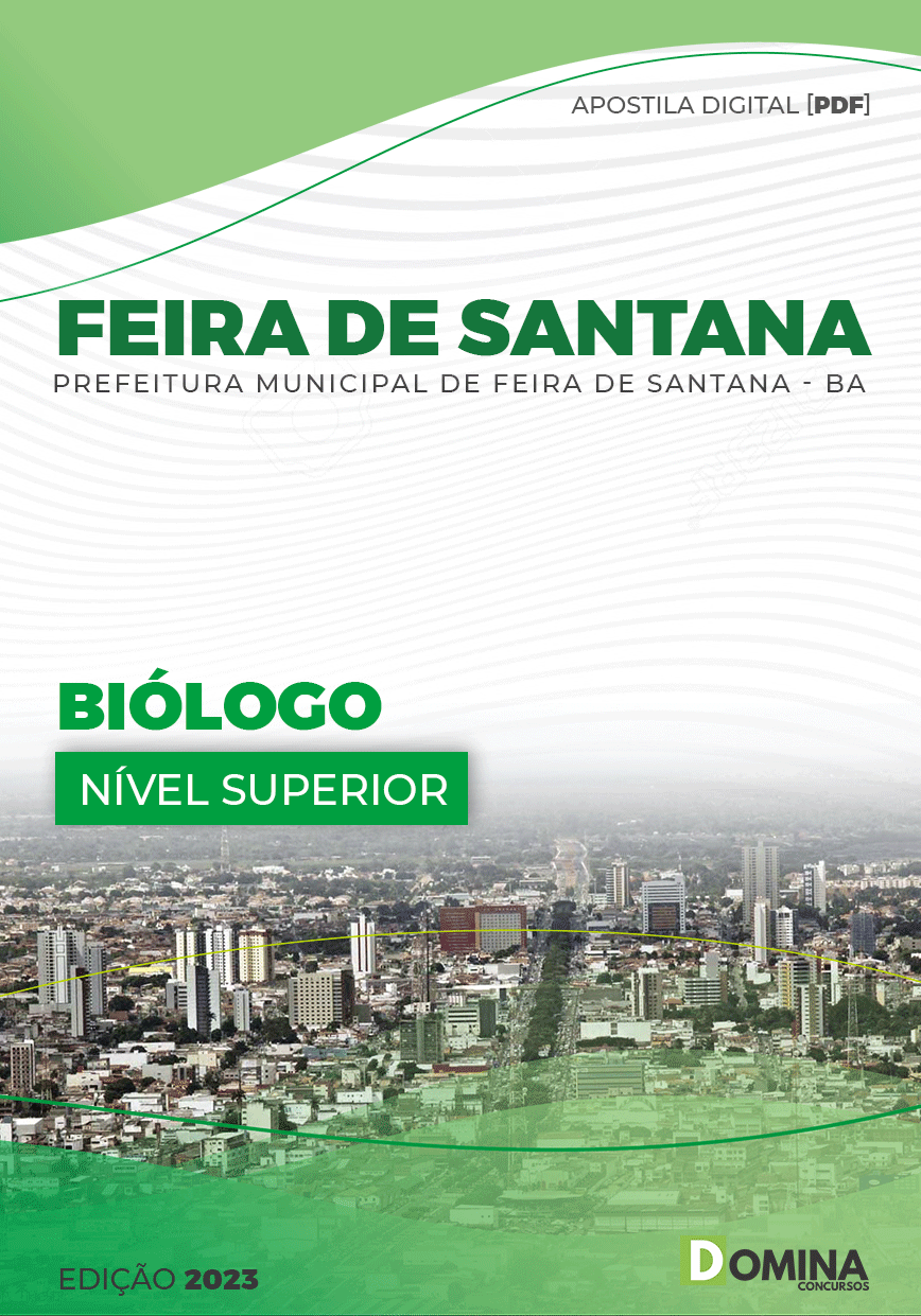 Apostila Digital Pref Feira Santana BA 2023 Biólogo