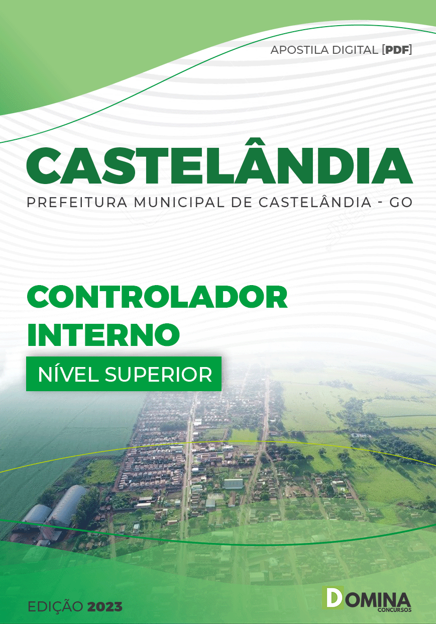 Apostila Pref Castelândia GO 2023 Controlador Interno