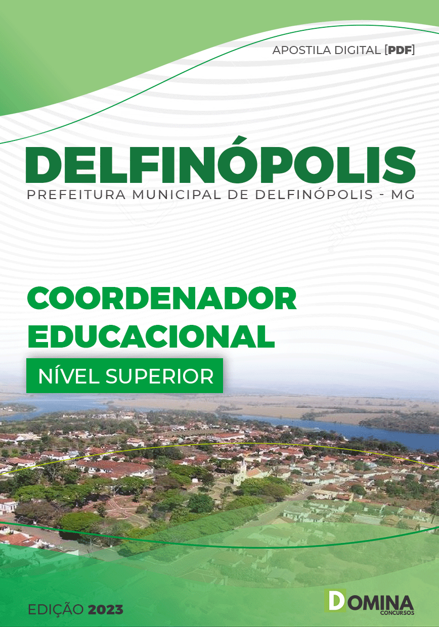 Apostila Pref Delfinópolis MG 2023 Coordenador Educacional