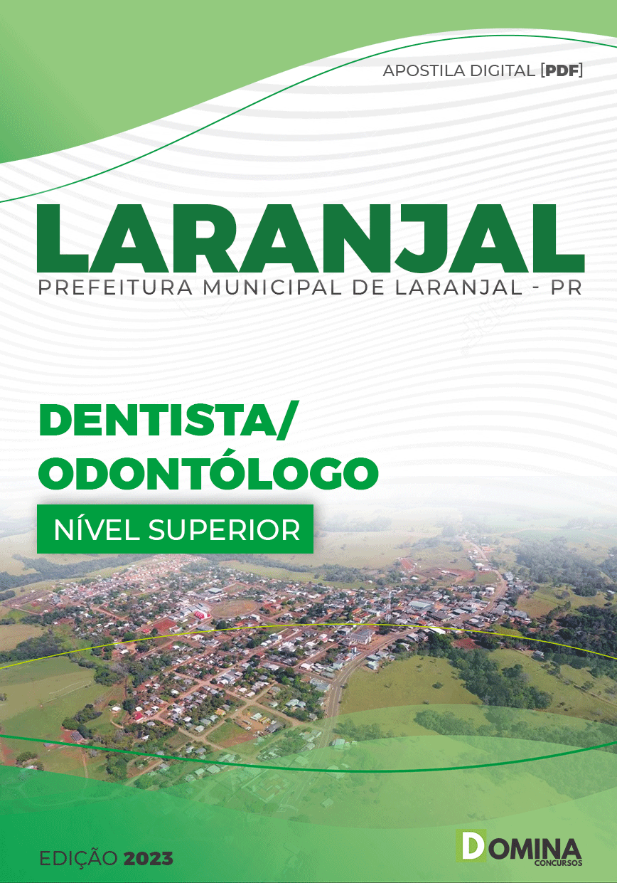 Apostila Pref Laranjal PR 2023 Dentista Odontológico