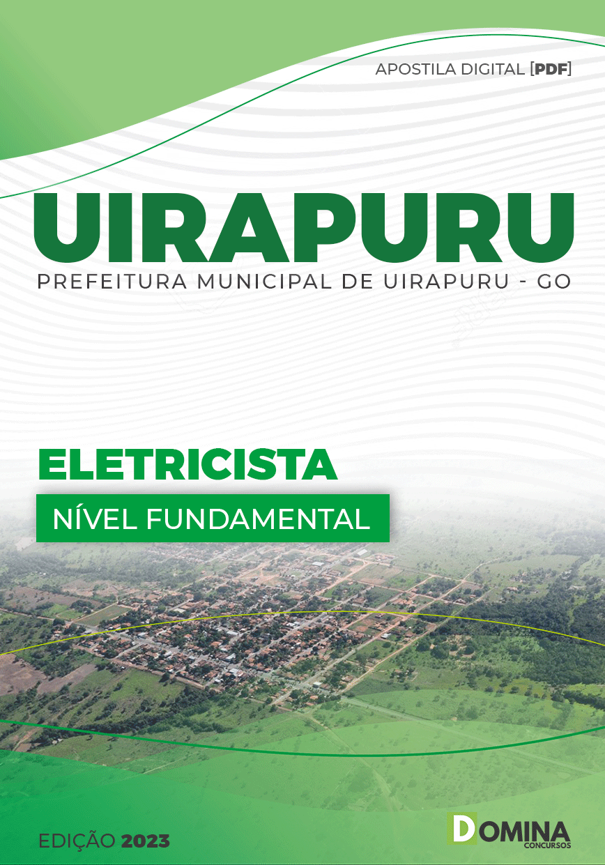 Apostila Concurso Pref Uirapuru GO 2023 Eletricista