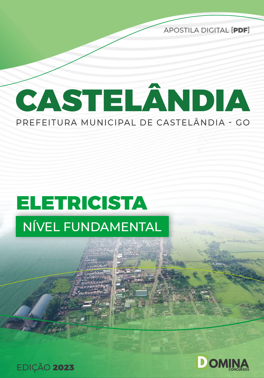 Apostila Concurso Pref Castelândia GO 2023 Eletricista