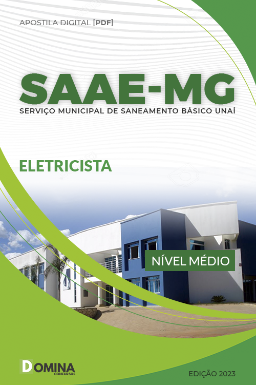 Apostila Digital Concurso SAAE MG 2023 Eletricista
