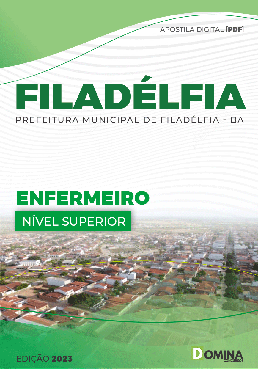 Apostila Concurso Pref Filadélfia BA 2023 Enfermeiro