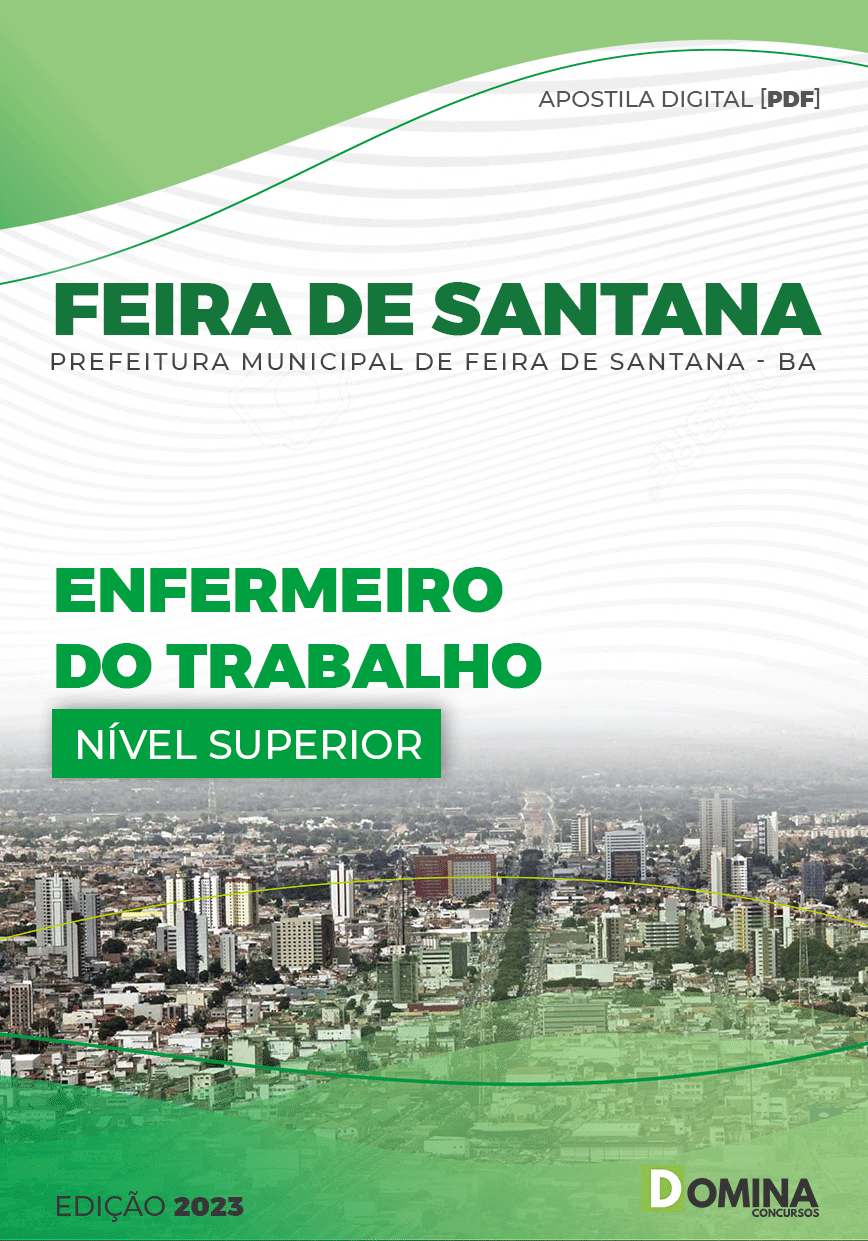 Apostila Pref Feira Santana BA 2023 Enfermeiro Trabalho