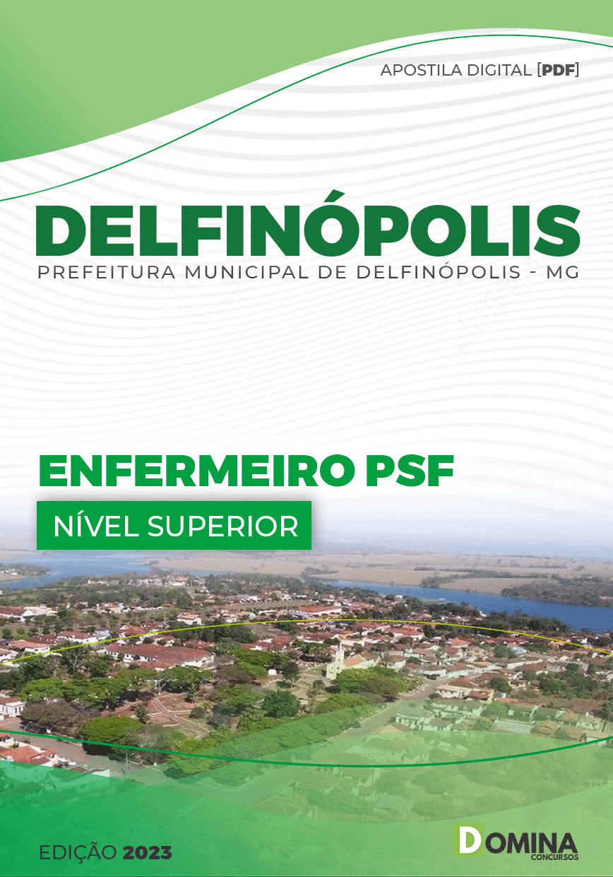 Apostila Digital Pref Delfinópolis MG 2023 Enfermeiro PSF