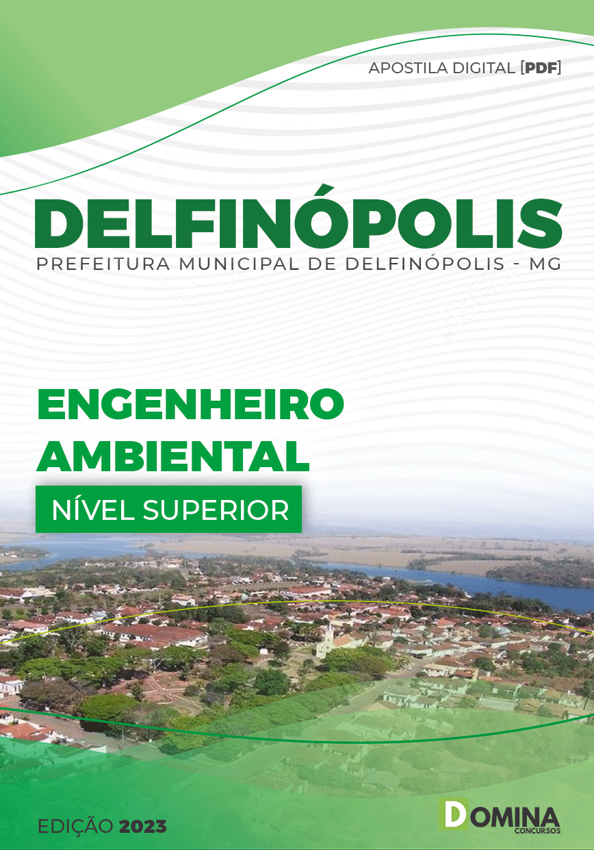 Apostila Pref Delfinópolis MG 2023 Engenheiro Ambiental