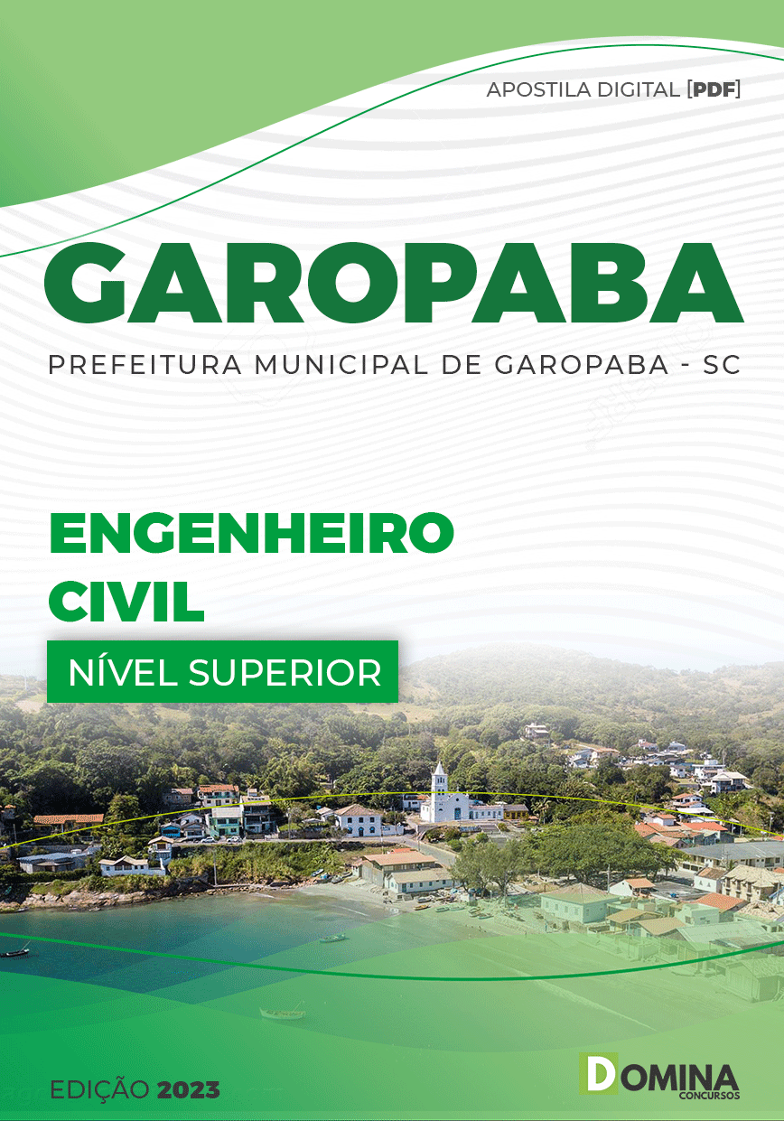 Apostila Concurso Pref Garopaba SC 2023 Engenheiro Civil