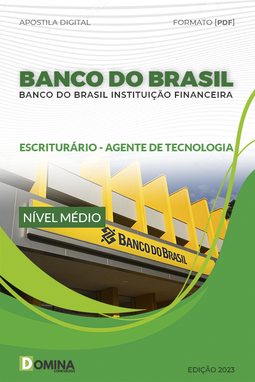 Apostila Concurso Banco Brasil BB 2023 Agente Tecnologia