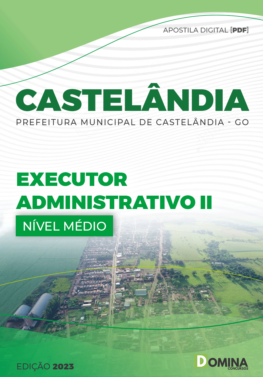 Apostila Pref Castelândia GO 2023 Executor Administrativo