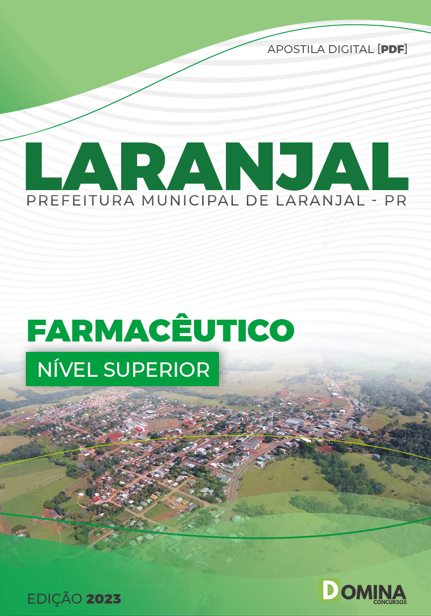 Apostila Concurso Pref Laranjal PR 2023 Farmacêutico