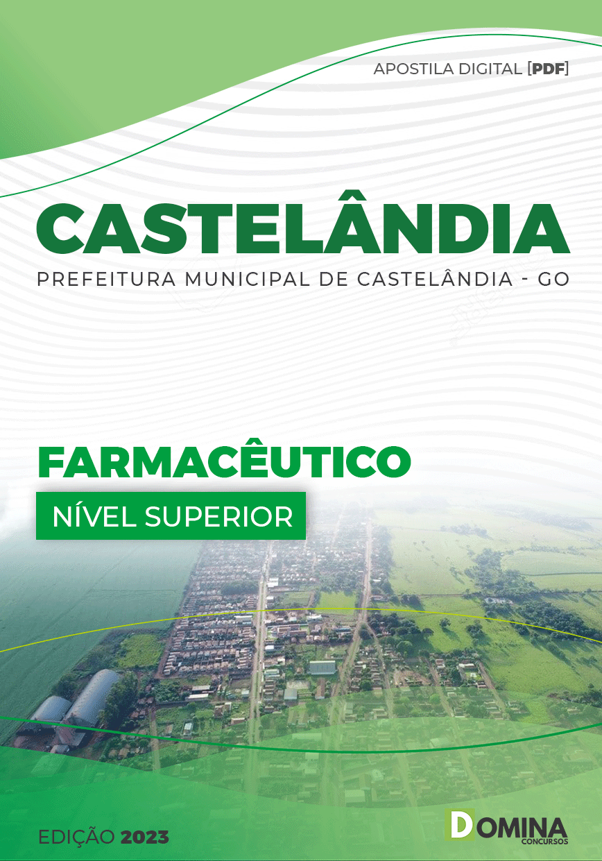 Apostila Digital Pref Castelândia GO 2023 Farmacêutico