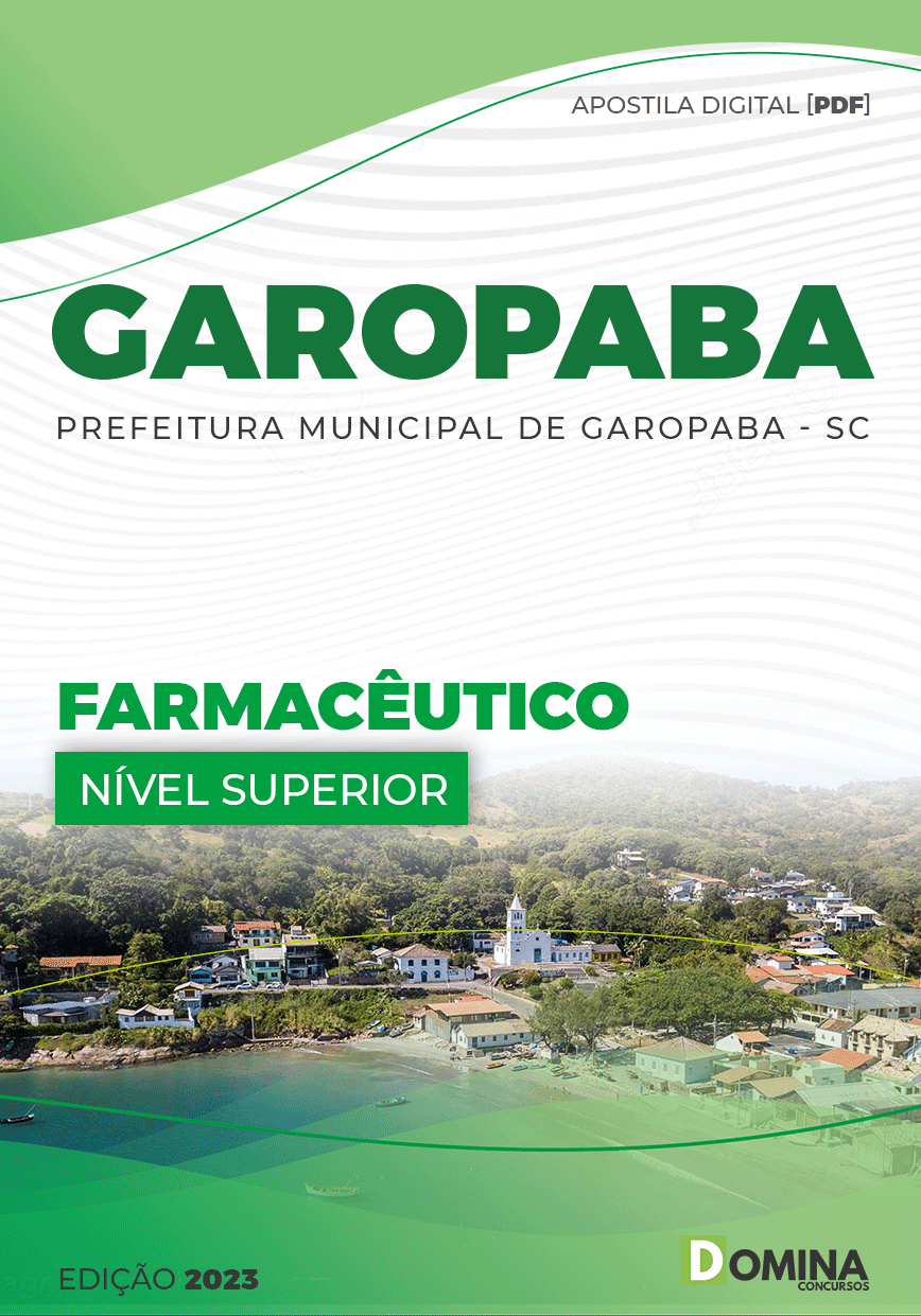 Apostila Concurso Pref Garopaba SC 2023 Farmacêutico