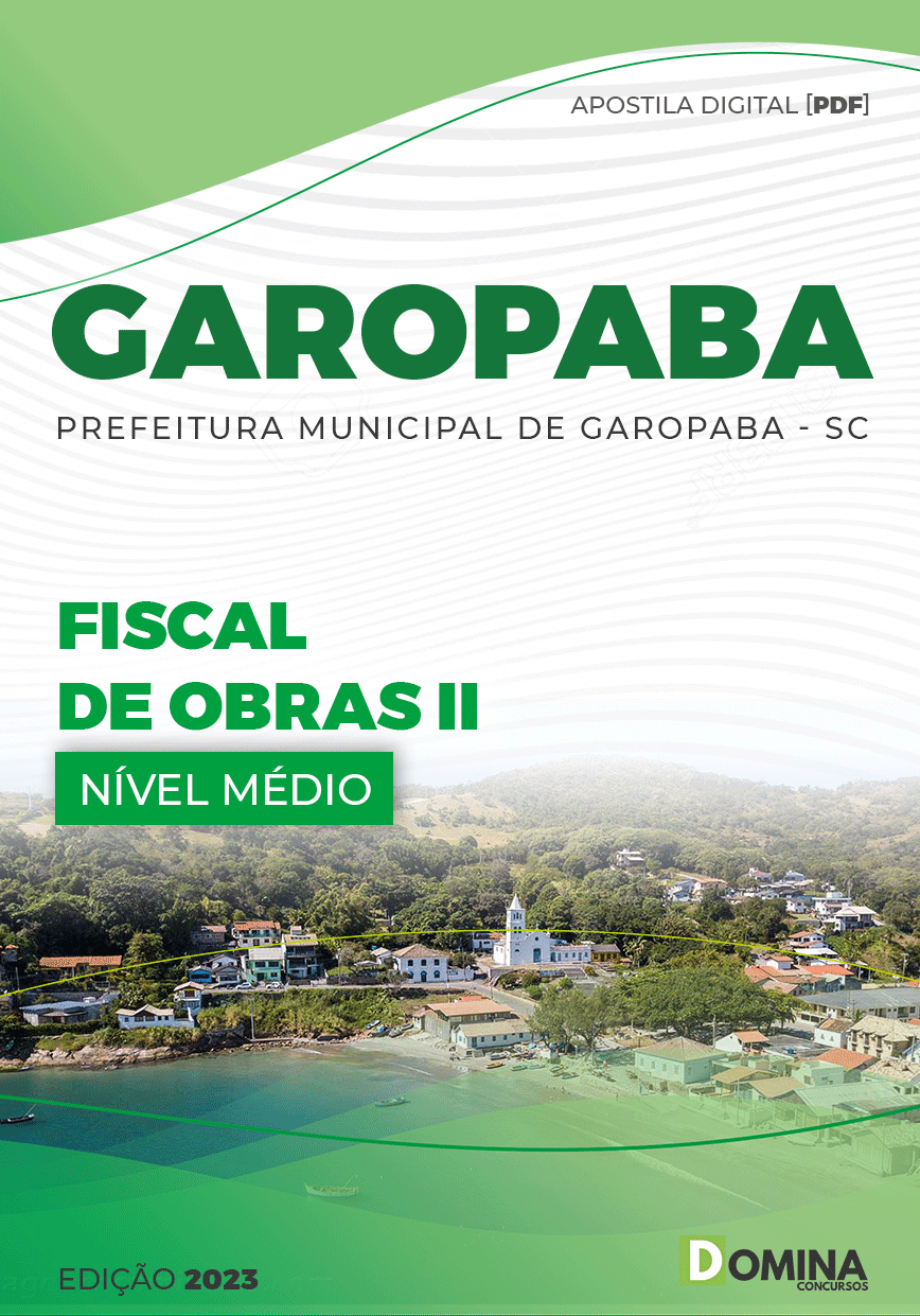 Apostila Concurso Pref Garopaba SC 2023 Fiscal Obras II