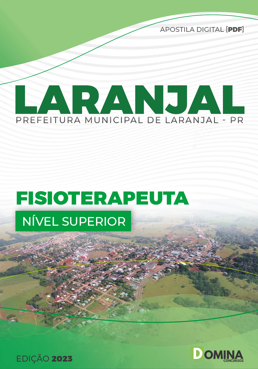 Apostila Concurso Pref Laranjal PR 2023 Fisioterapeuta