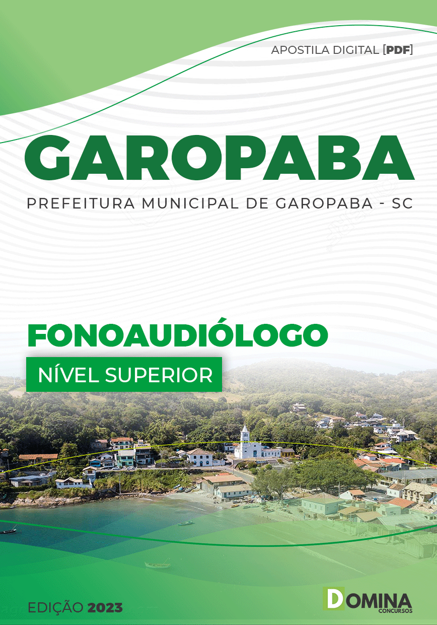 Apostila Concurso Pref Garopaba SC 2023 Fonoaudiólogo