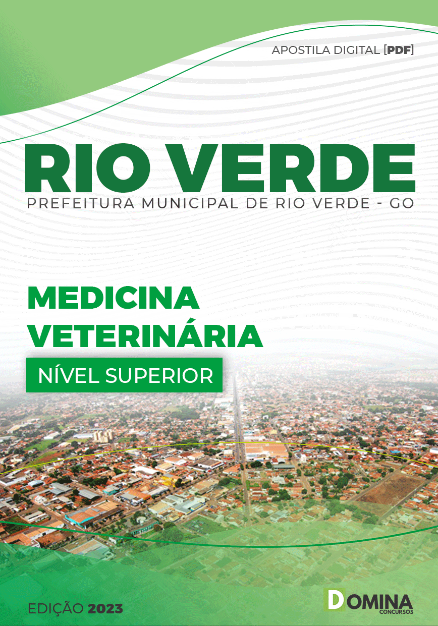 Apostila Concurso Pref Rio Verde GO 2023 Medicina Veterinária