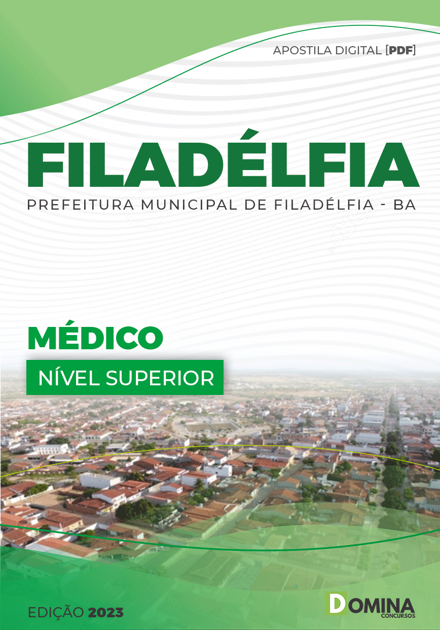 Apostila Pref Filadélfia BA 2023 Médico Clínico Geral