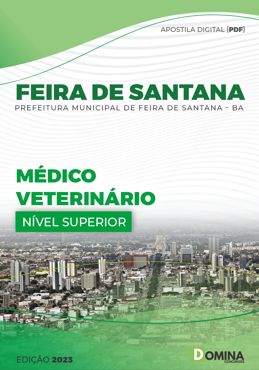 Apostila Pref Feira Santana BA 2023 Médico Veterinário