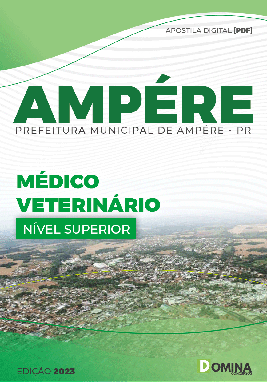 Apostila Concurso Pref Ampére PR 2023 Médico Veterinário