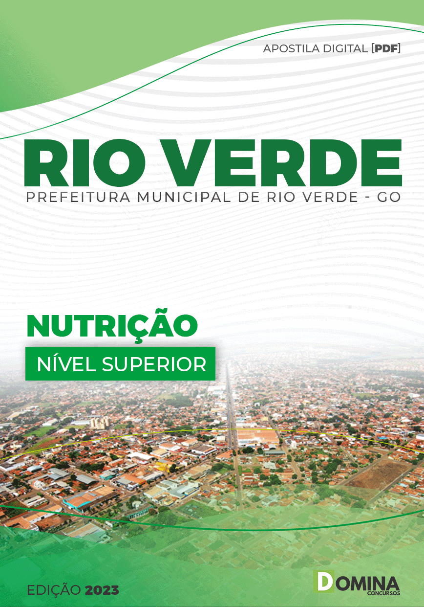 Apostila Concurso Pref Rio Verde GO 2023 Nutrição