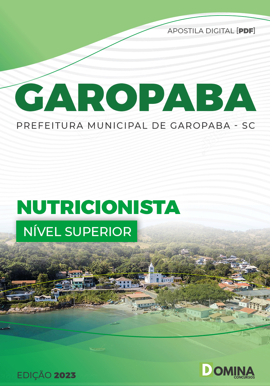 Apostila Concurso Pref Garopaba SC 2023 Nutricionista