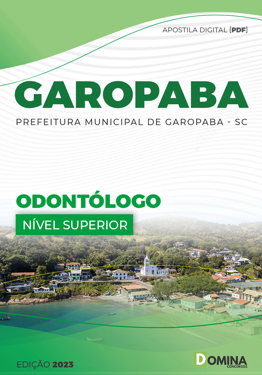 Apostila Concurso Pref Garopaba SC 2023 Odontólogo