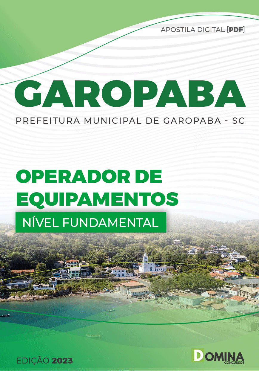 Apostila Pref Garopaba SC 2023 Operador Trator Agrícola