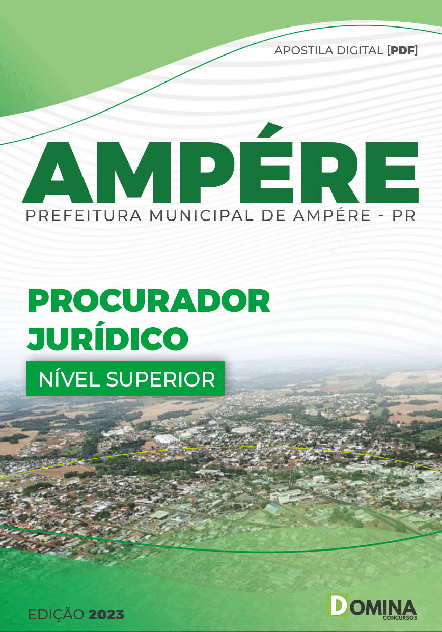 Apostila Concurso Pref Ampére PR 2023 Procurador Jurídico