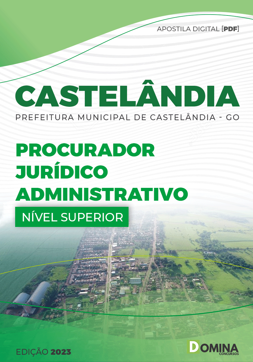 Apostila Pref Castelândia GO 2023 Procurador Jurídico Administrativo