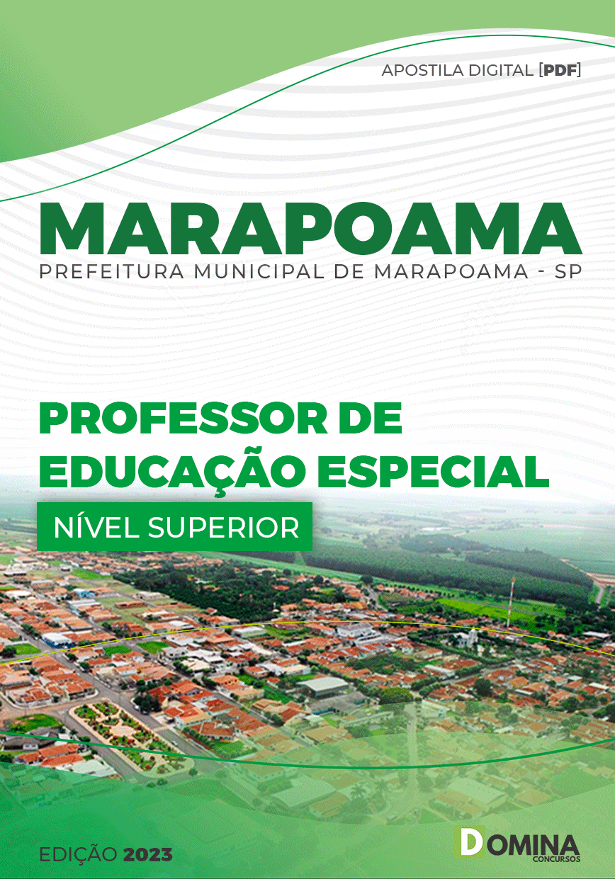 Apostila Pref Marapoama SP 2023 Professor Educação Especial