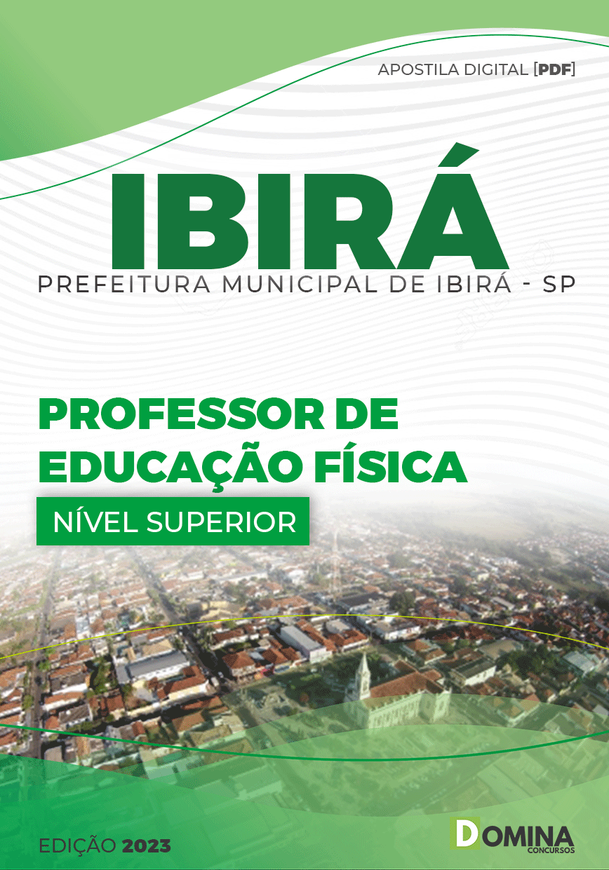 Apostila Concurso Pref Ibirá SP 2023 Professor Educação Física