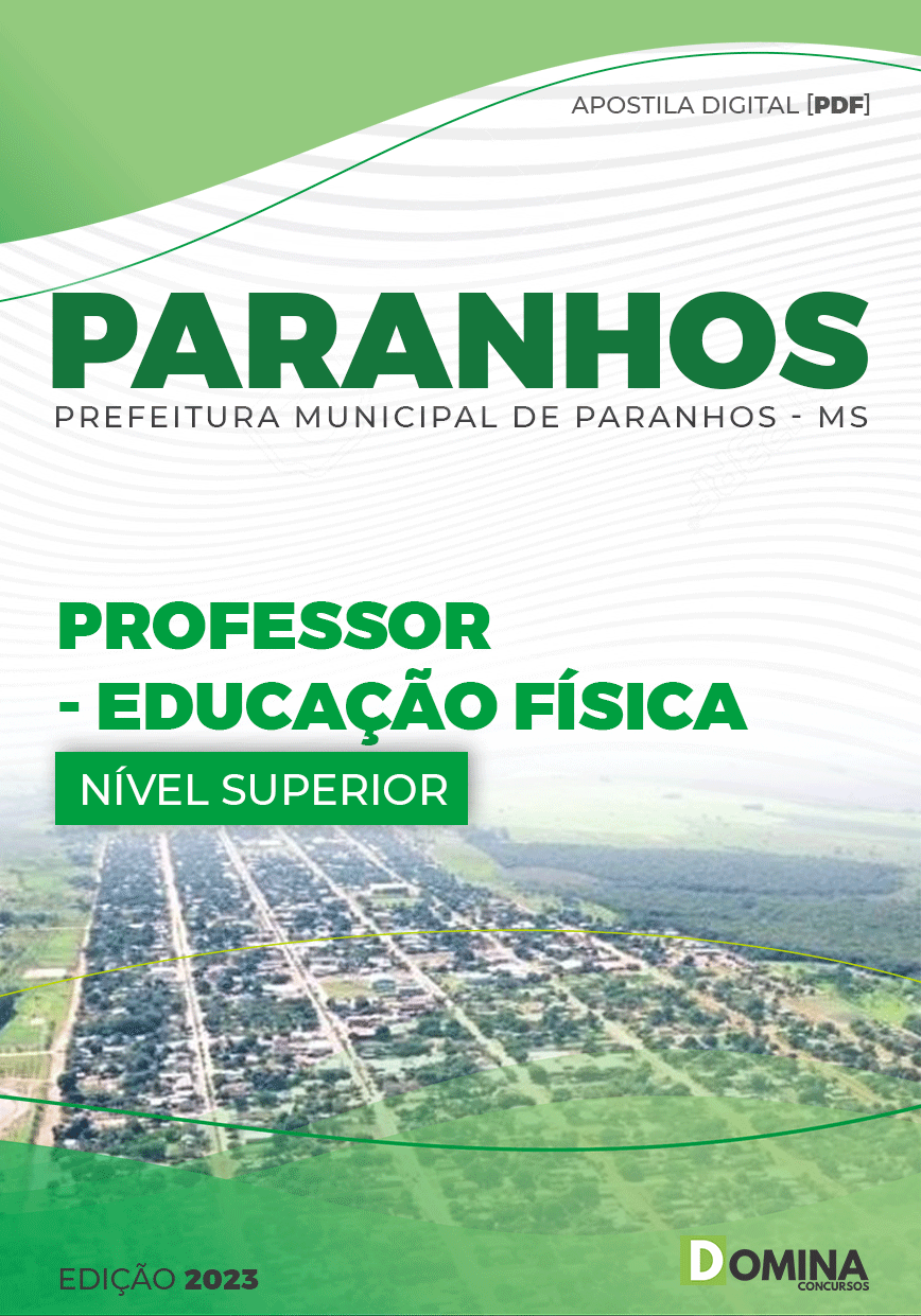 Apostila Pref Paranhos MS 2023 Professor Educação Física
