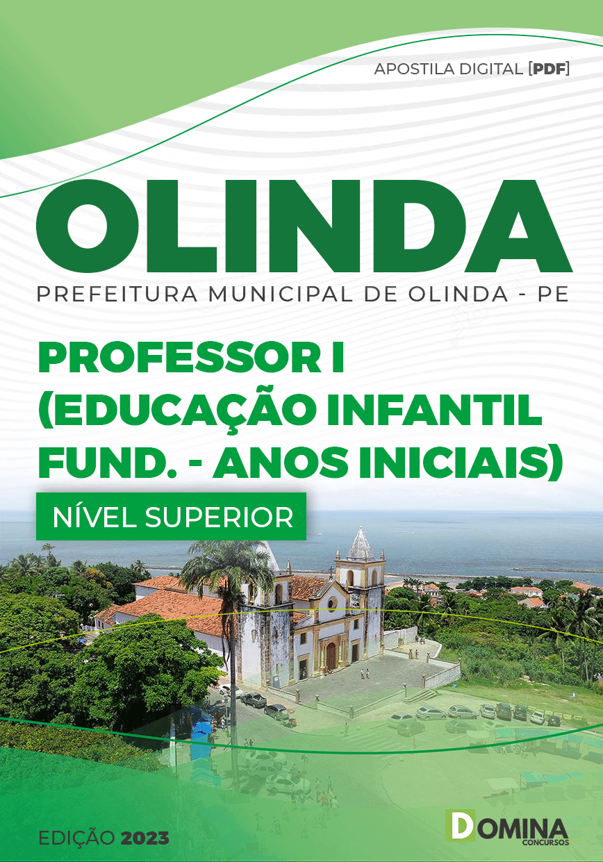 Apostila Pref Olinda PE 2023 Professor I Ensino Infantil Fundamental