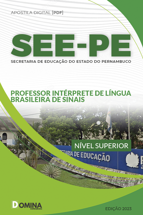 Apostila SEE PE 2023 Professor Intérprete Língua Brasileira