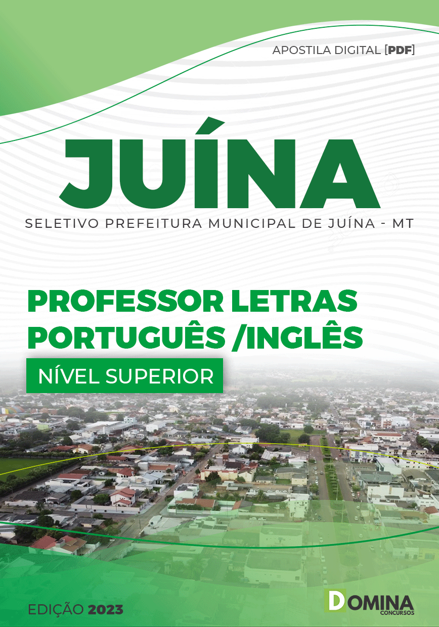 Apostila Pref Juína MT 2023 Professor Letras Português Inglês