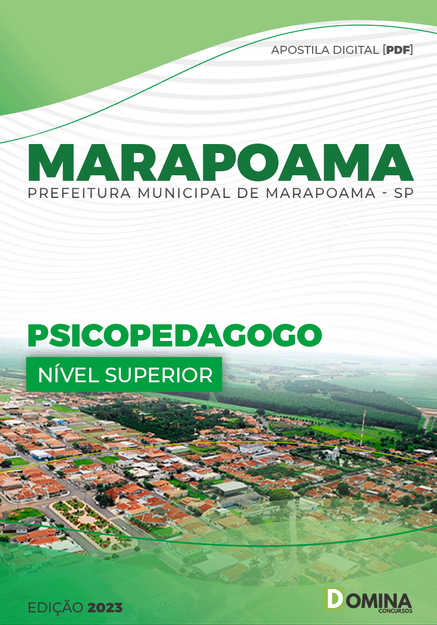 Apostila Pref Marapoama SP 2023 Psicopedagogo