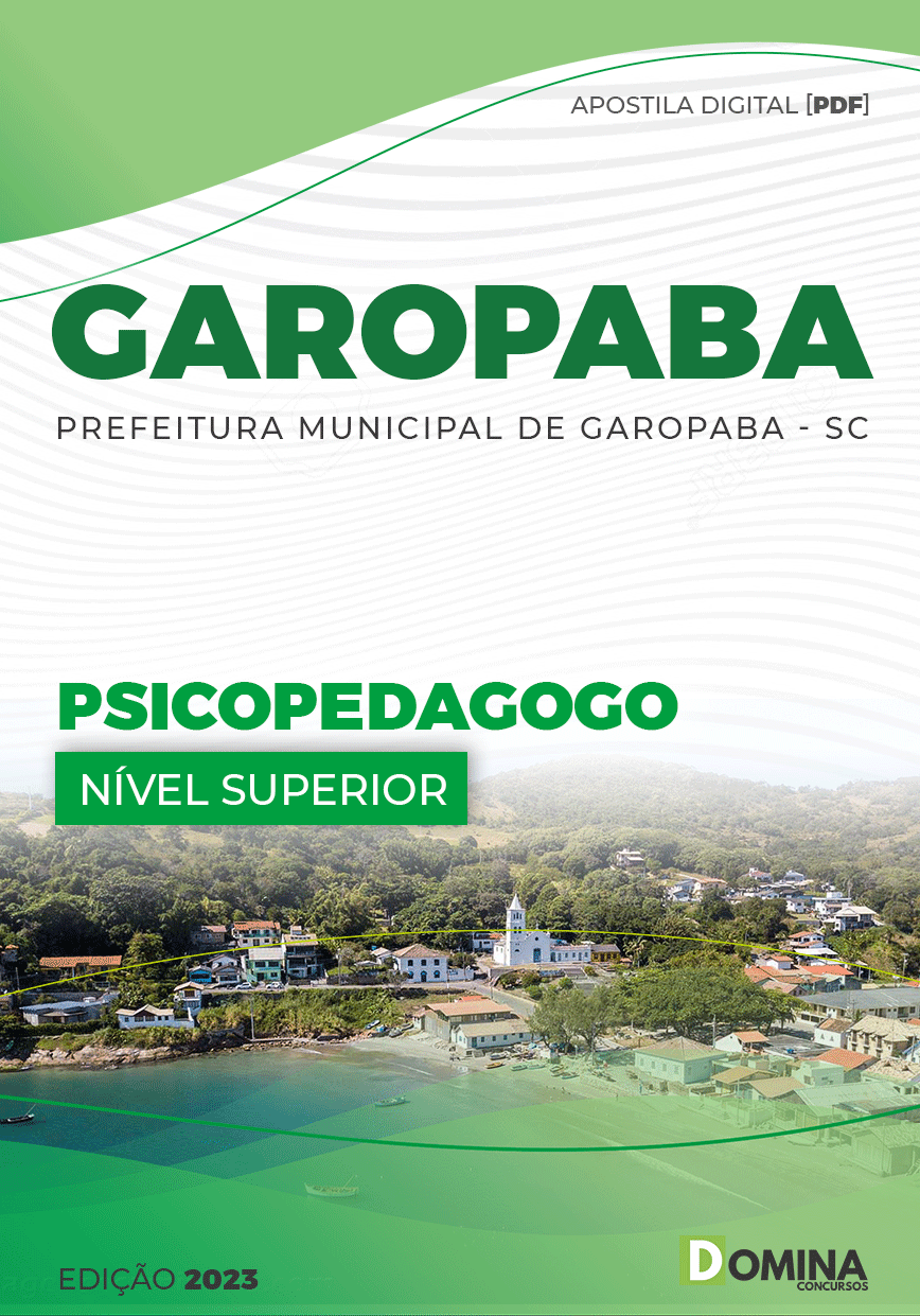 Apostila Concurso Pref Garopaba SC 2023 Psicopedagogo