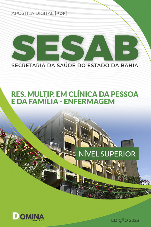 Apostila SESAB 2023 Residência Multiprofissional Clínica Pessoa Família